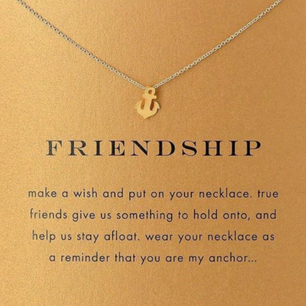 NEW Dogeared Friendship Pendant Necklace